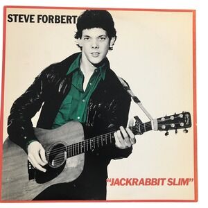 Steve Forbert Jackrabbit Slim Vinyl LP 12" Black 1979 Folk Rock Romeo's Tune 70s